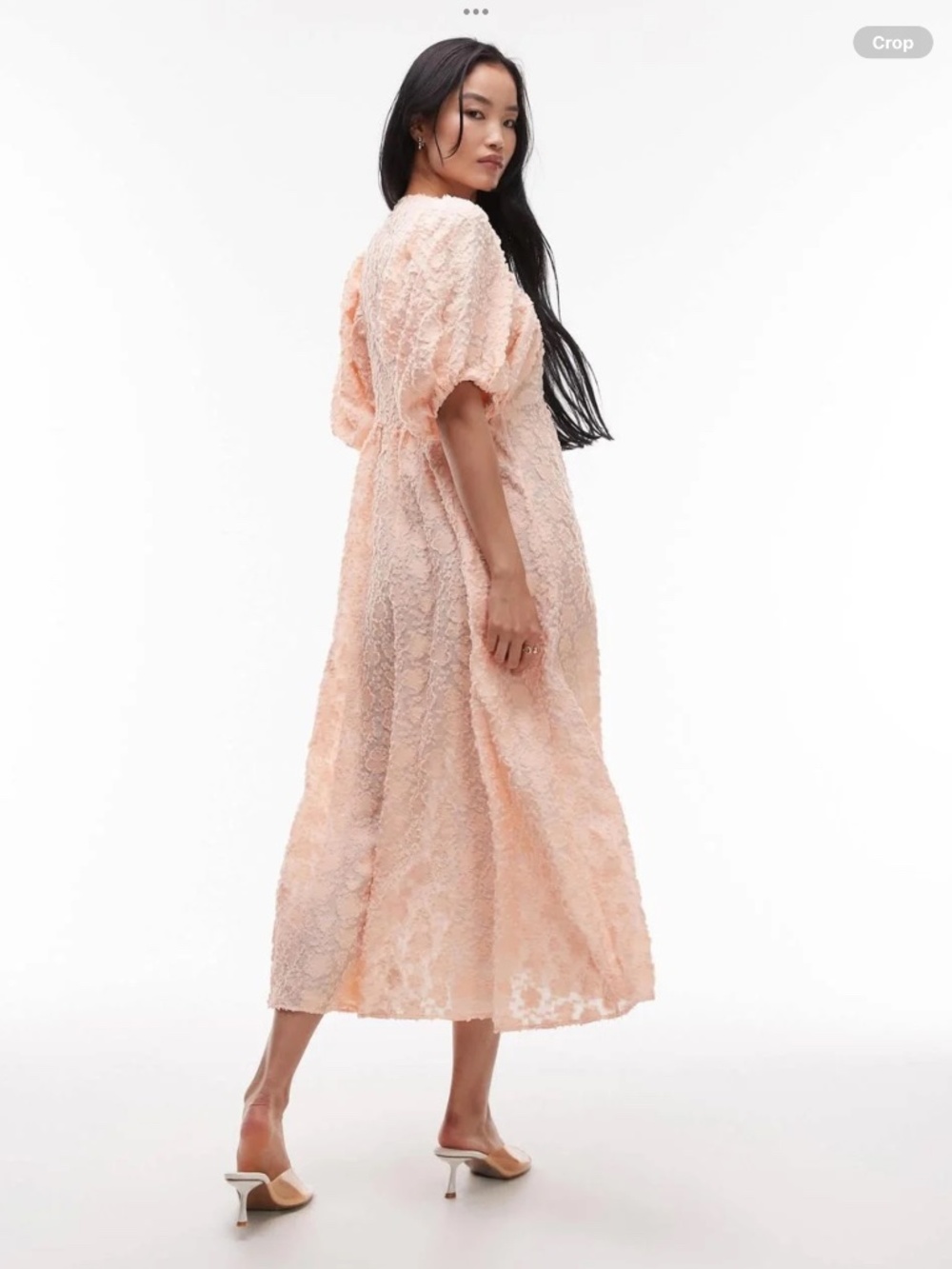 & Other Stories Jacquard Maxi Dress, size 8 - Picture 3 of 16
